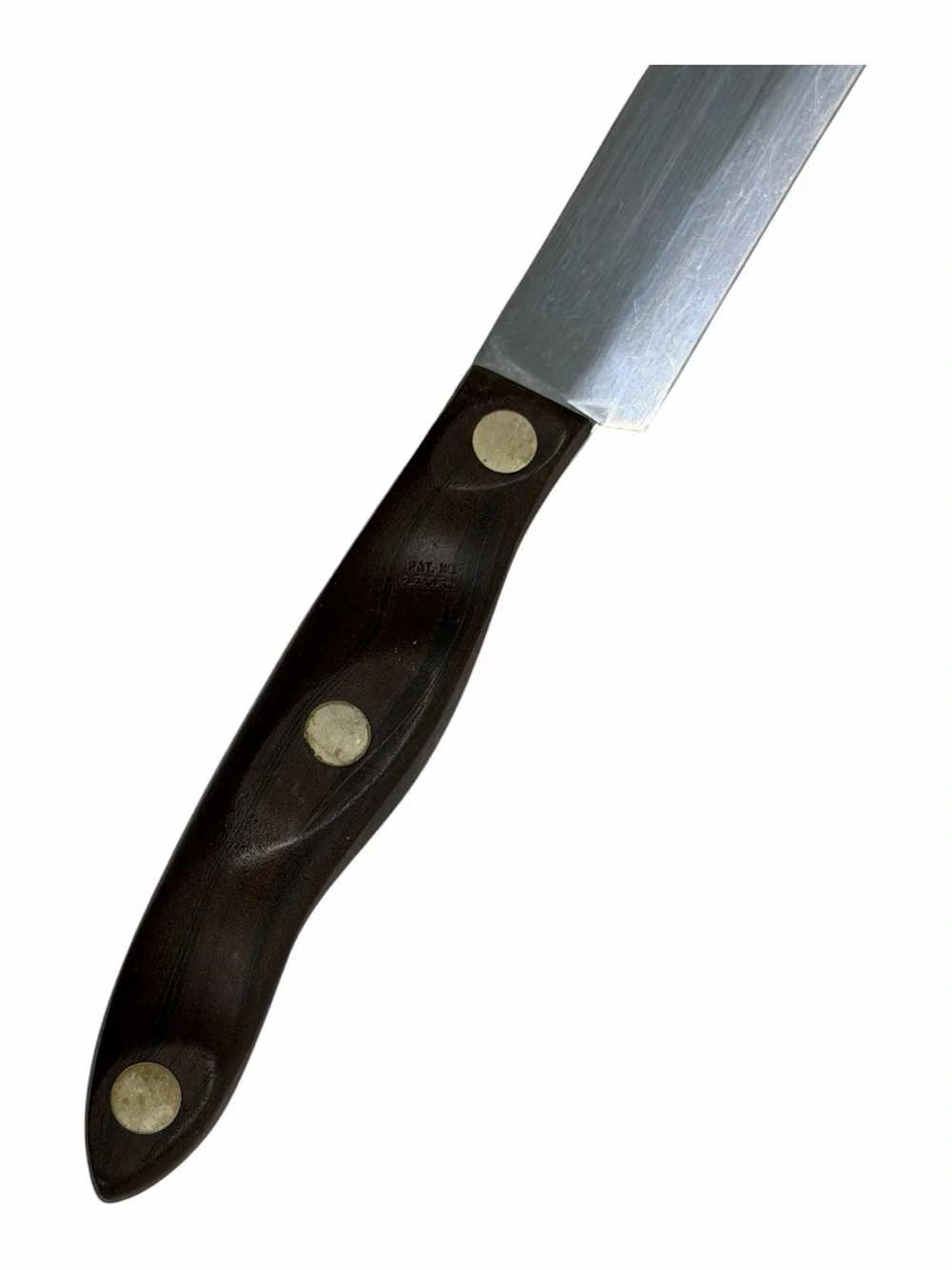 Cutco No 22 Butcher Knife w/Brown Swirl Handle 8